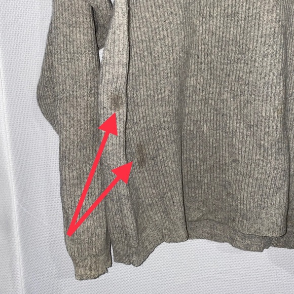 Eddie Bauer 100% Wool Vneck Pullover Sweater | Eddie Bauer Wool Sweater - Picture 7 of 12